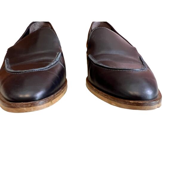 Everlane Modern Pointed Toe Leather Loafers Black 8.5 - Picture 5 of 12